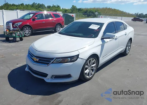 2016 Chevrolet Impala 2Lt из США, поврежденный, VIN 2G1115S37G9133028